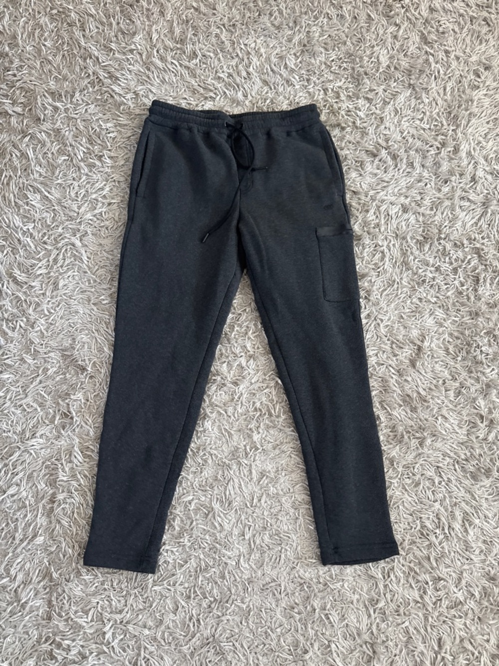 Legend Grey Drawstring Fleece Joggers